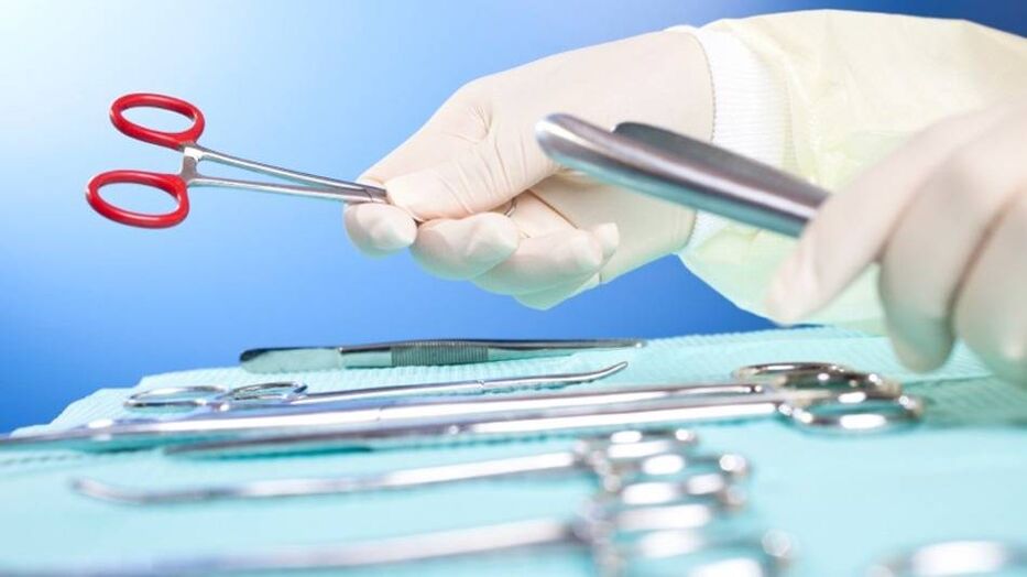 Werkzeuge für die Penisvergrößerungschirurgie